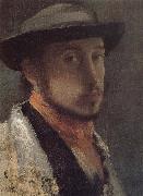 Edgar Degas Self-Portrait oil painting artist
